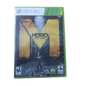 Metro: Last Light (Microsoft Xbox 360, 2013)   No Manual